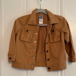 3T tan jean jacket NWOT